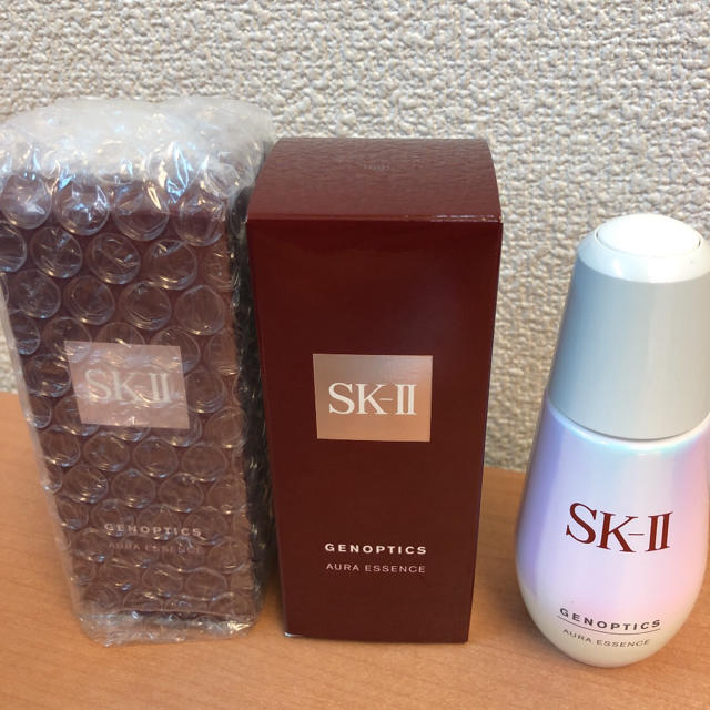 値下【新品】SK-II ジェノプティクス オーラエッセンス 50ml×2本 新品SK-II ジェノプティクス オーラ エッセンス美容液 50ml