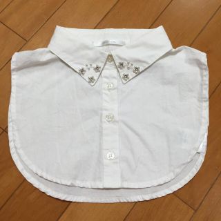 レトロガール(RETRO GIRL)の【未使用品】つけ襟 フラワー ビーズ(つけ襟)