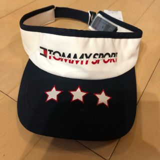 トミーヒルフィガー(TOMMY HILFIGER)の新品！トミーヒルフィガー★サンバイザー　ゴルフ(ウエア)