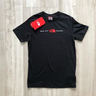 ザノースフェイス(THE NORTH FACE)の【海外限定】ノースフェイス　キッズ　3D ロゴTシャツ　ブラック　160cm(Tシャツ/カットソー)