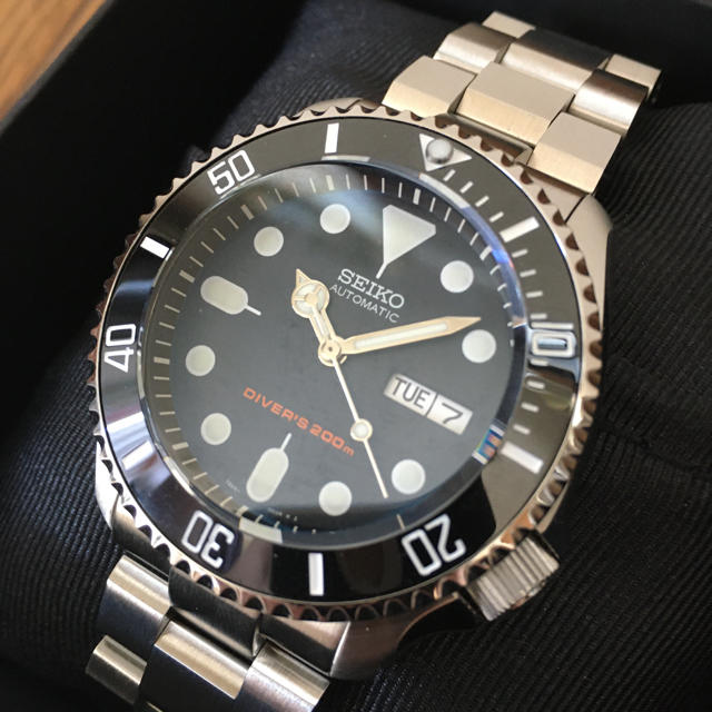 SEIKO SKX009 ネイビーボーイ　カスタム