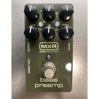 MXR m-81 ベース用プリアンプ(ベースエフェクター)