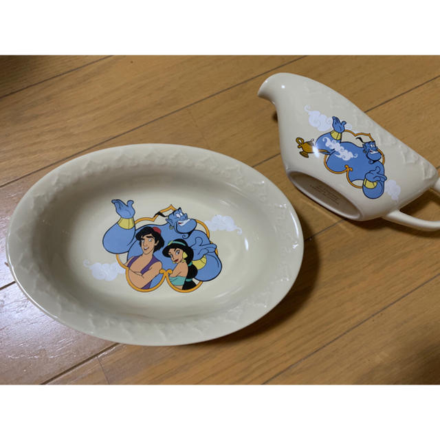 Disney 新品未使用 非売品 アラジン カレー皿セットの通販 By M ディズニーならラクマ