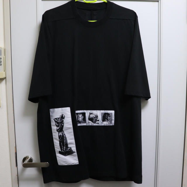 Tシャツ/カットソー(半袖/袖なし)Rick Owens DRKSHDW パッチTシャツ