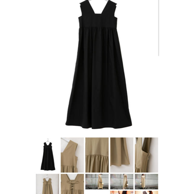 akiki Basic dress /black