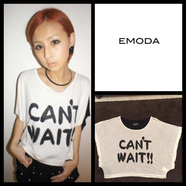 EMODA(エモダ)のEMODA 激レア Tシャツ レディースのトップス(Tシャツ(半袖/袖なし))の商品写真