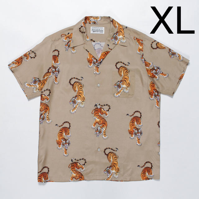 希少 XL wackomaria tim lehi 虎柄 アロハシャツ - シャツ