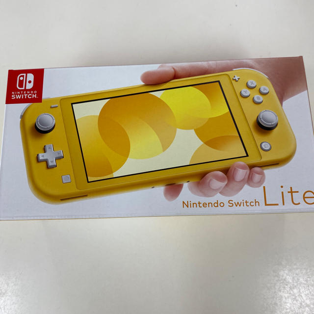 Nintendo Switch(ニンテンドースイッチ)の新品未開封 ニンテンドースイッチライト イエロー エンタメ/ホビーのゲームソフト/ゲーム機本体(家庭用ゲーム機本体)の商品写真