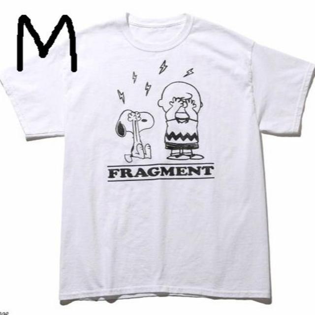 FRAGMENT(フラグメント)のM 白 FRAGMENT x PEANUTS PEANUTS TEE Tシャツ メンズのトップス(Tシャツ/カットソー(半袖/袖なし))の商品写真