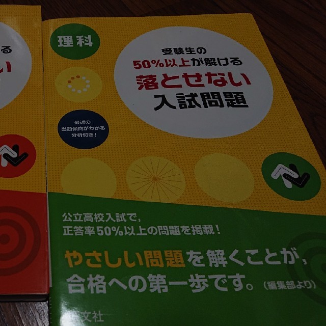 旺文社(オウブンシャ)の落とせない入試問題 エンタメ/ホビーの本(語学/参考書)の商品写真