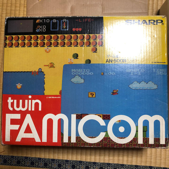 SHARP(シャープ)のツインファミコン twin FAMICOM エンタメ/ホビーのゲームソフト/ゲーム機本体(家庭用ゲーム機本体)の商品写真