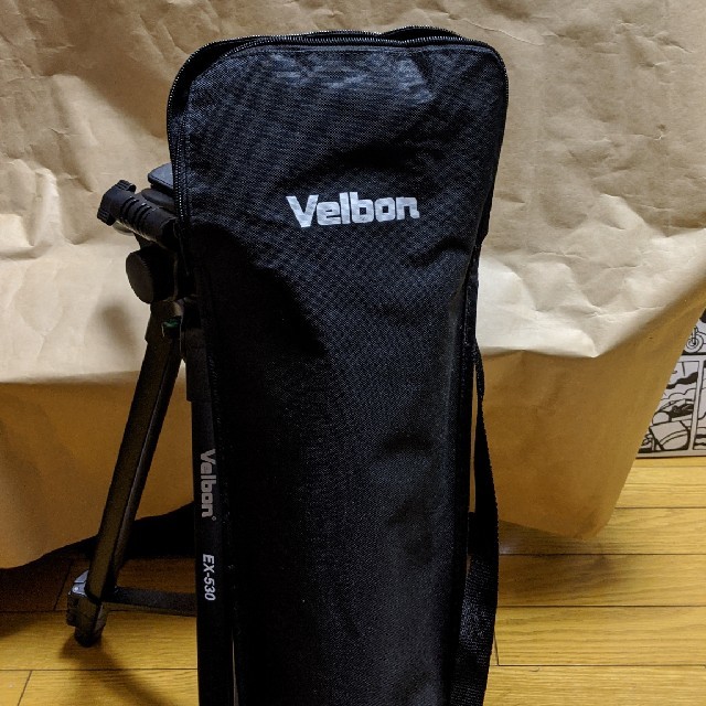 Velbon(ベルボン)のvelbon EX530 室内で数回使用のみ　ケースあります。 スマホ/家電/カメラのカメラ(その他)の商品写真