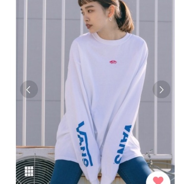 VANS(ヴァンズ)のVANS ロングtシャツ ロンt 長袖tシャツ レディースのトップス(Tシャツ(長袖/七分))の商品写真