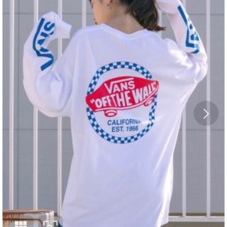 ヴァンズ(VANS)のVANS ロングtシャツ ロンt 長袖tシャツ(Tシャツ(長袖/七分))