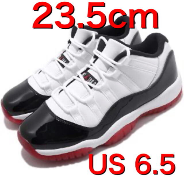 23.5cm AIR JORDAN 11 RETRO LOW GYM RED