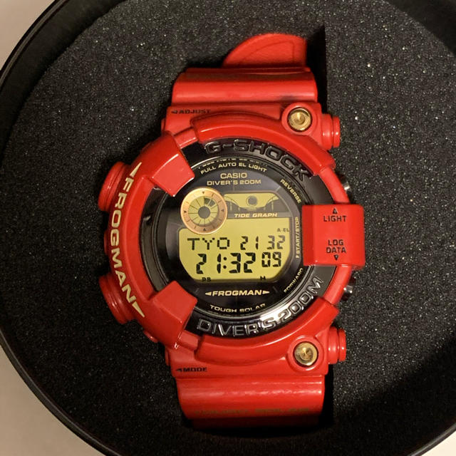 カシオ　G-SHOCK 腕時計　フロッグマン　レッド　30周年記念