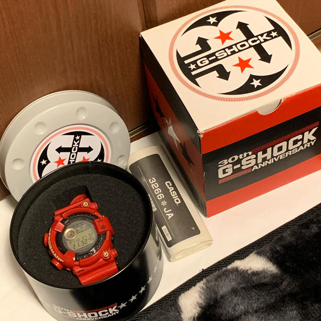 カシオ　G-SHOCK 腕時計　フロッグマン　レッド　30周年記念