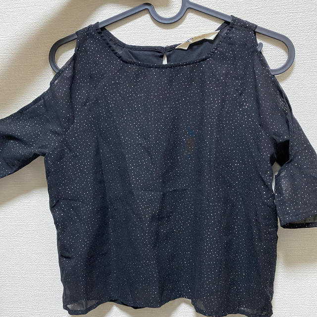 H&H(エイチアンドエイチ)のH&M キラキラカットソー  キッズ/ベビー/マタニティのキッズ服女の子用(90cm~)(Tシャツ/カットソー)の商品写真