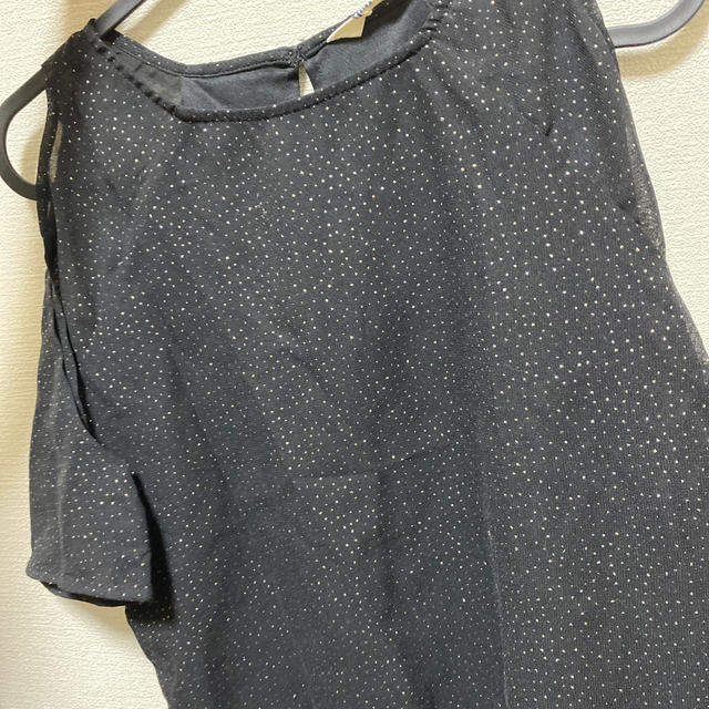 H&H(エイチアンドエイチ)のH&M キラキラカットソー  キッズ/ベビー/マタニティのキッズ服女の子用(90cm~)(Tシャツ/カットソー)の商品写真