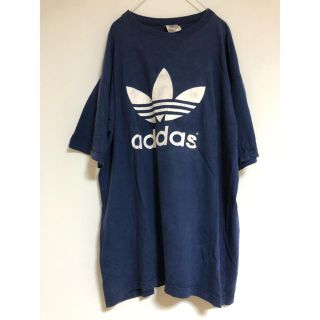 アディダス(adidas)の【古着】adidas アディダス ビッグTシャツ　ワンピ　98s(Tシャツ(半袖/袖なし))