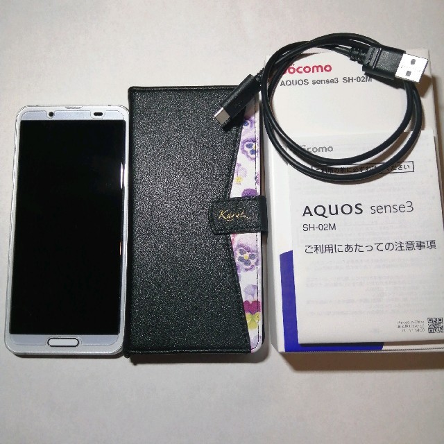 docomo SH-02M AQUOS sense3 ホワイト