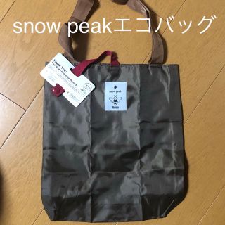 スノーピーク(Snow Peak)のスノーピークエコバッグ(ノベルティグッズ)