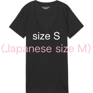 ヴィクトリアズシークレット(Victoria's Secret)のVICTORIA'S SECRET×ＶネックTシャツ(Tシャツ(半袖/袖なし))