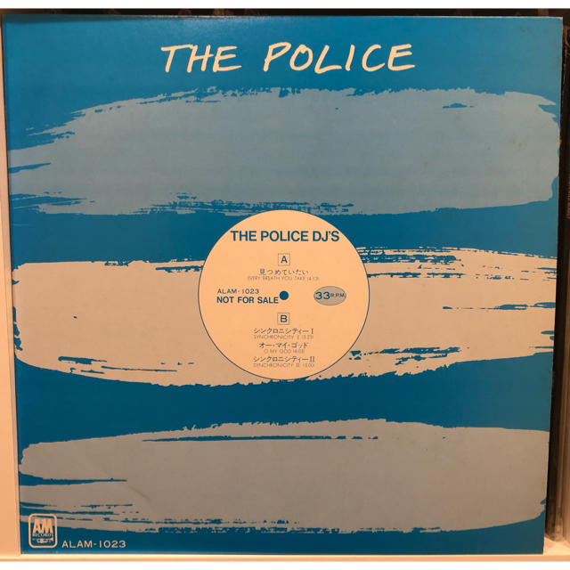 Police ‎ポリス The Police DJ's 超希少 国内プロモ 【一部予約販売中