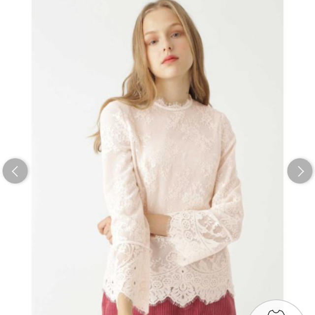 JILLSTUART - 新品未使用　ペギー　レース　ブラウス　ジルスチュアート　JILLSTUART