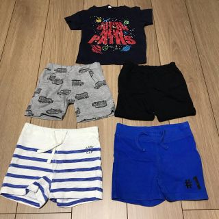 ベビーギャップ(babyGAP)の80センチ・5枚セット(パンツ)