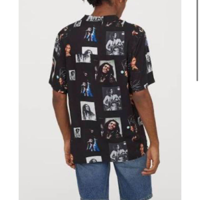 H&M(エイチアンドエム)のH&M Bob Marley アロハシャツ wackomaria風  メンズのトップス(シャツ)の商品写真