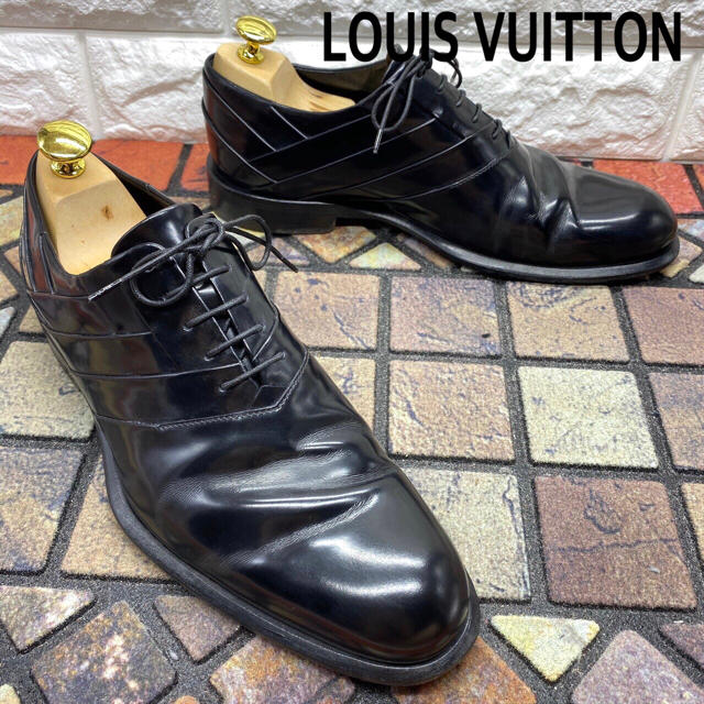 製造元特別価格 LOUIS VUITTON ルイヴィトン ビジネスシューズ 革靴