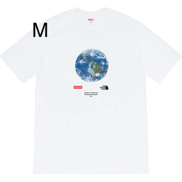 M Supreme The North Face One World Tee   Tシャツ/カットソー半袖