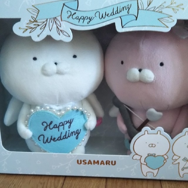 うさまるWEDDINGぬいぐるみBOX 【HMV限定特典:婚姻届付き】 うさまるWEDDINGぬいぐるみBOX 【HMV限定特典:婚姻届付き】