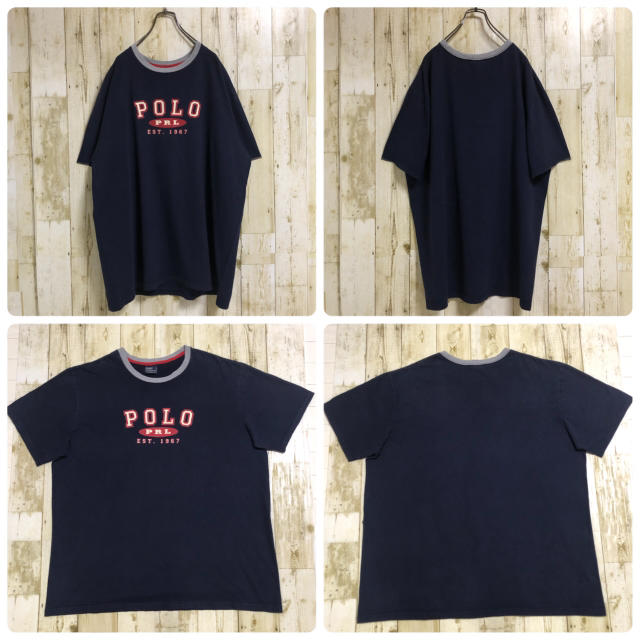 POLO RALPH LAUREN(ポロラルフローレン)のポロバイラルフローレン ビッグプリント ビッグシルエット Tシャツ 2XL相当 メンズのトップス(Tシャツ/カットソー(半袖/袖なし))の商品写真