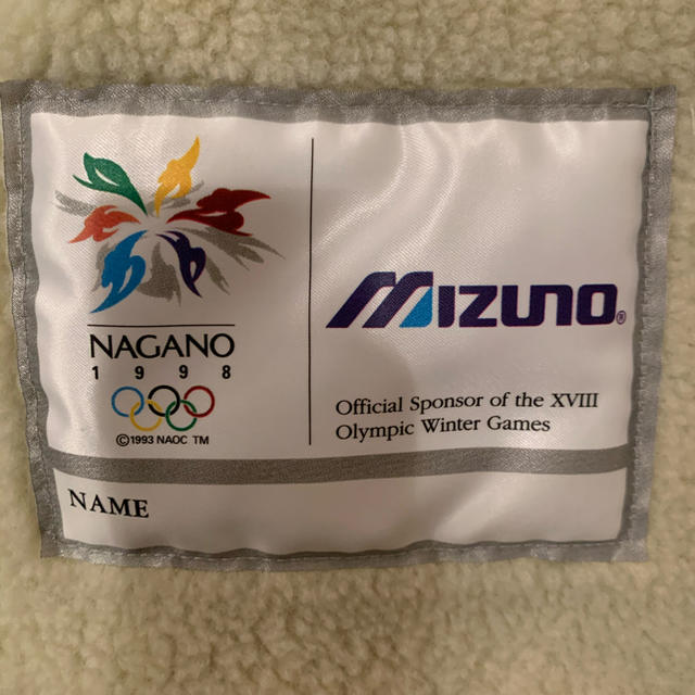 MIZUNO 1998年長野オリンピック 日本選手団レプリカ ボアジャケット L