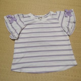 エニィファム(anyFAM)の【あーやん様専用】エニィファム☆シャツ ラベンダーストライプ他２点(Tシャツ/カットソー)