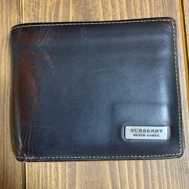 BURBERRY BLACK LABEL(バーバリーブラックレーベル)のBURBERRY BLACK LABEL 二つ折財布 メンズのファッション小物(折り財布)の商品写真