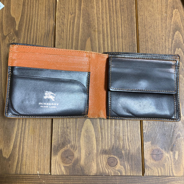 BURBERRY BLACK LABEL(バーバリーブラックレーベル)のBURBERRY BLACK LABEL 二つ折財布 メンズのファッション小物(折り財布)の商品写真