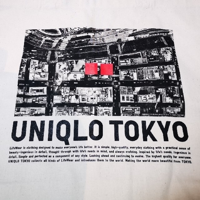 UNIQLO(ユニクロ)のUNIQLO TOKYO オープン記念 エコバッグ トート ノベルティ レディースのバッグ(エコバッグ)の商品写真