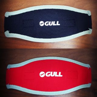 ガル(GULL)の値下げ!! GULL シュノーケル ダイビング マスク ストラップ ヘッドカバー(マリン/スイミング)