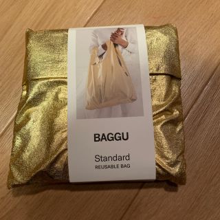 ビームス(BEAMS)のBAGGU ゴールド　スタンダード(エコバッグ)