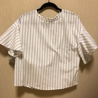 ジーユー(GU)のGU ボーダーシャツ(カットソー(半袖/袖なし))