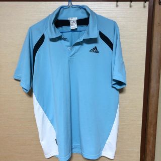 アディダス(adidas)のアディダスポロシャツ　Ｌサイズ(ポロシャツ)