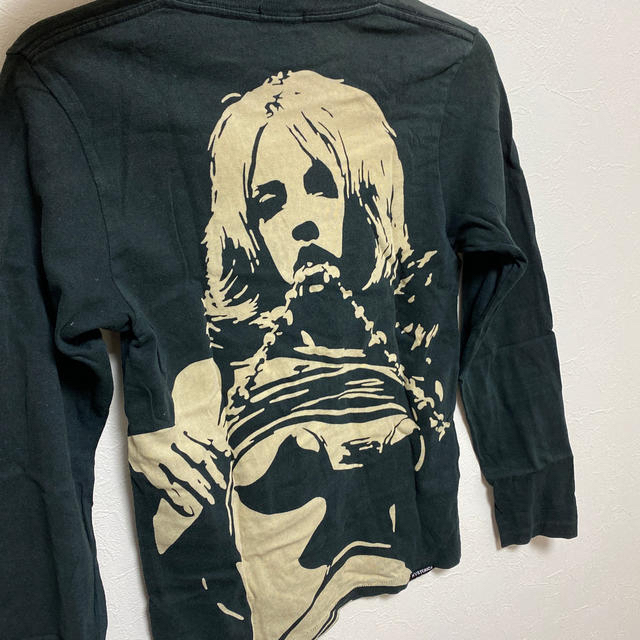 HYSTERIC GLAMOUR(ヒステリックグラマー)のヒステリックグラマー　ロンT  バックプリント　黒 レディースのトップス(Tシャツ(長袖/七分))の商品写真