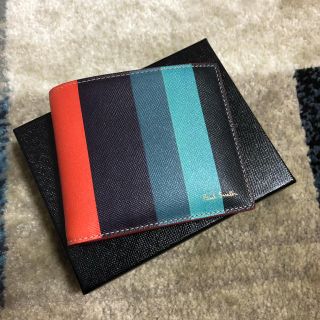 ポールスミス(Paul Smith)のポールスミス  折財布 アーティストストライプ(折り財布)