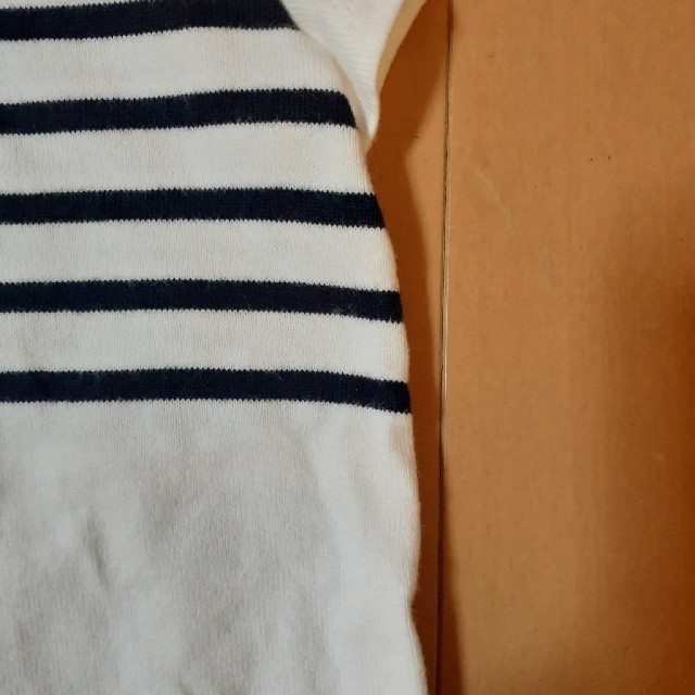 PETIT BATEAU(プチバトー)のプチバトー　マリン　ロンパース　12m キッズ/ベビー/マタニティのベビー服(~85cm)(ロンパース)の商品写真