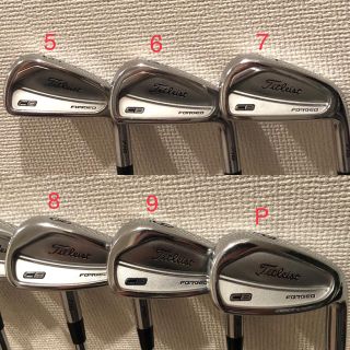 タイトリスト(Titleist)のタイトリスト  　716CB  ダイナミックゴールドツアーイシューS200(クラブ)