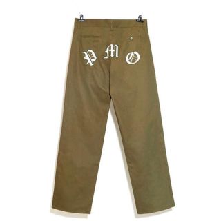 ピースマイナスワン(PEACEMINUSONE)のPMO WORK PANTS #1 KHAKI(ワークパンツ/カーゴパンツ)