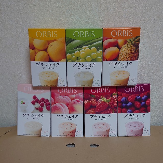 ORBIS(オルビス)の【７種全種飲み比べ９袋】オルビスプチシェイク コスメ/美容のダイエット(ダイエット食品)の商品写真